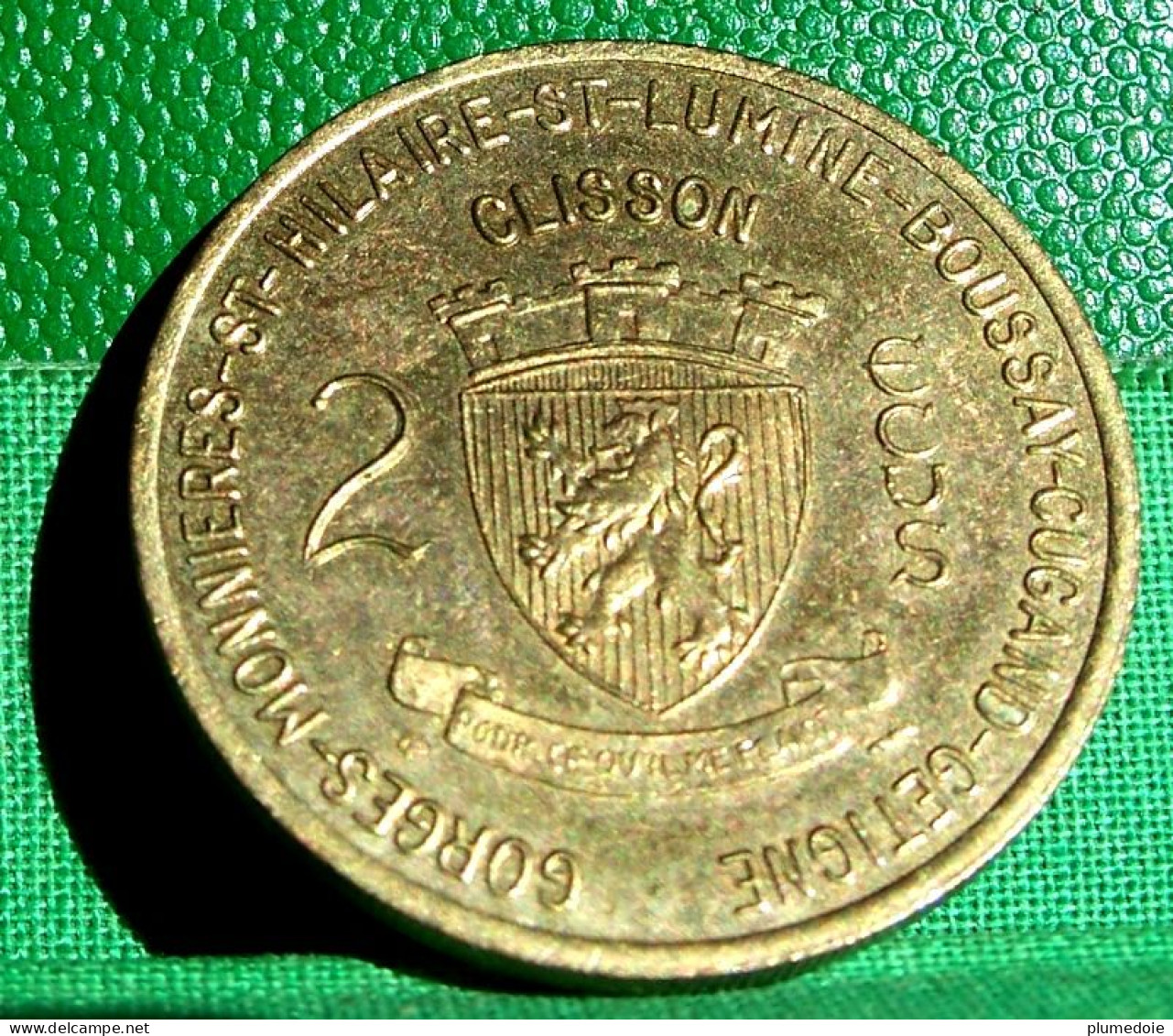 FRANCE 2 ECUS VALLEE DE CLISSON . 16 Au 28 Mai 1995 . 13.000 Exemplaires , 30 Mm - Variétés Et Curiosités