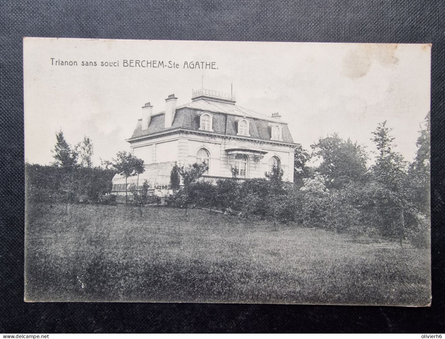 CP BELGIQUE (K01) BERCHEM STE AGATHE (2 Vues) Trianon Sans Souci - St-Agatha-Berchem - Berchem-Ste-Agathe