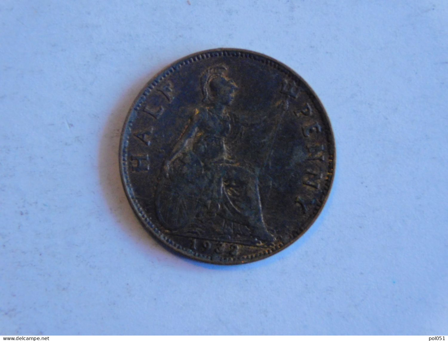 UK Grande-Bretagne 1/2 Half Penny 1932 - C. 1/2 Penny