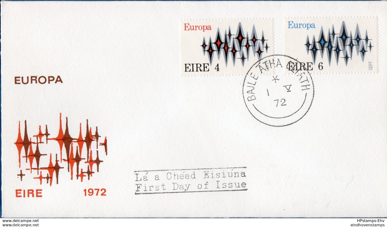 Ireland, Eire 197 Europa Cept FDC 2002.290 - 1972