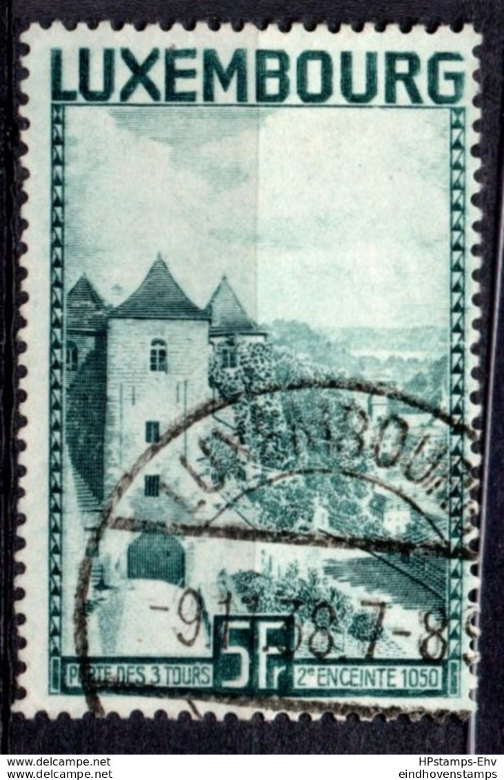 Luxemburg 1934 Porte Der Trois Tours 1 Value Cancelled - 1912.2212 - Tor Del Drei Türme - Oblitérés