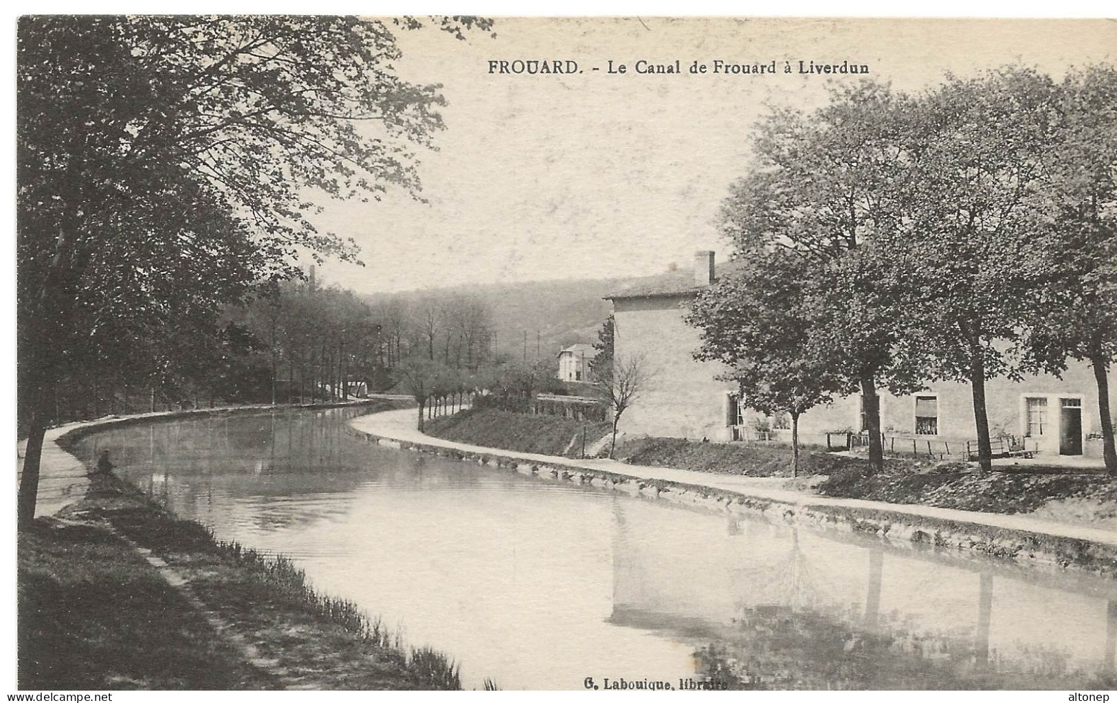 Frouard : Le Canal De Froard à Liverdun (Editeur G. Labouique) - Frouard