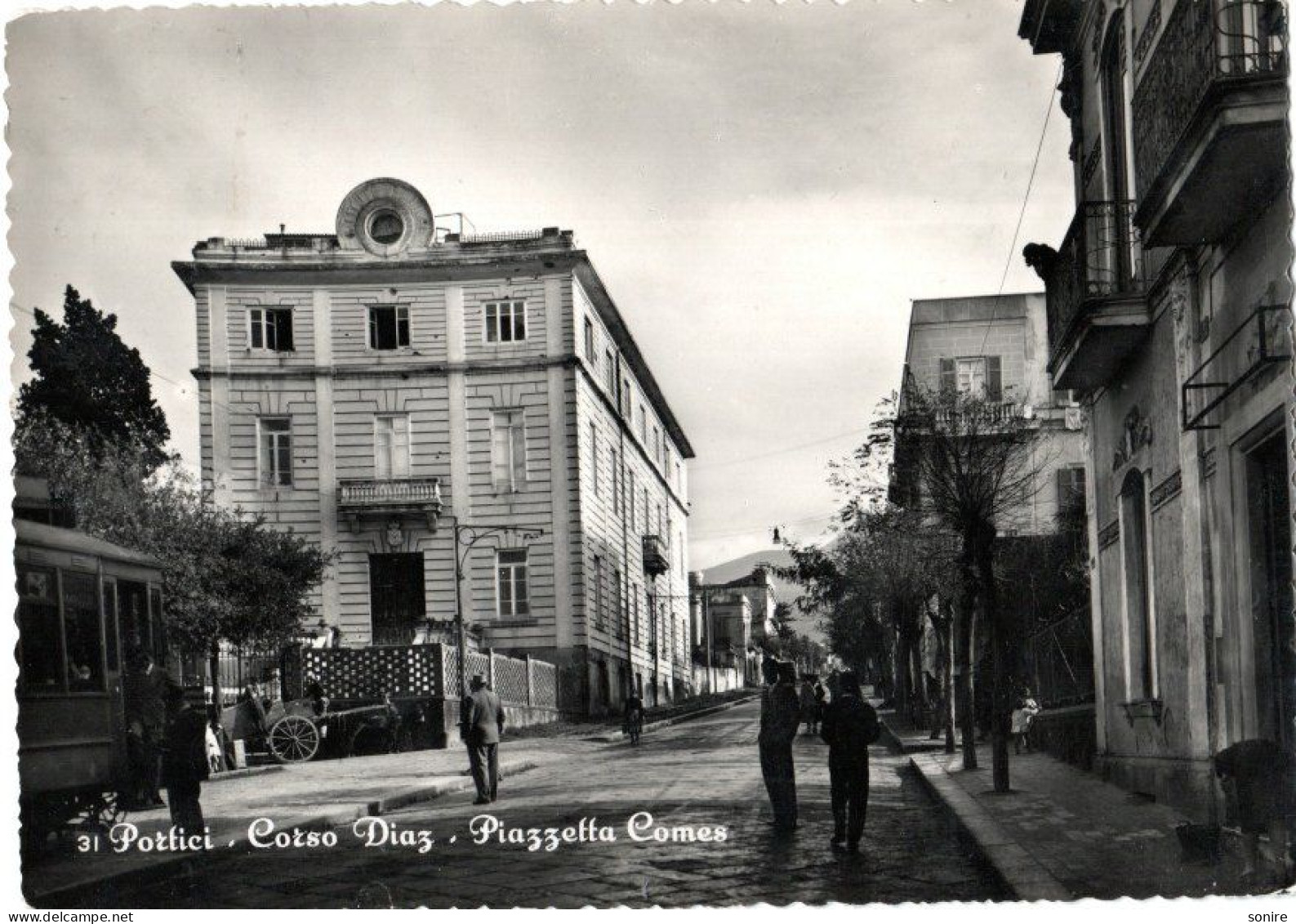 PORTICI - CORSO DIAZ - PIAZZETTA COMES - AMIMATA - VG FG - 6990 - Portici