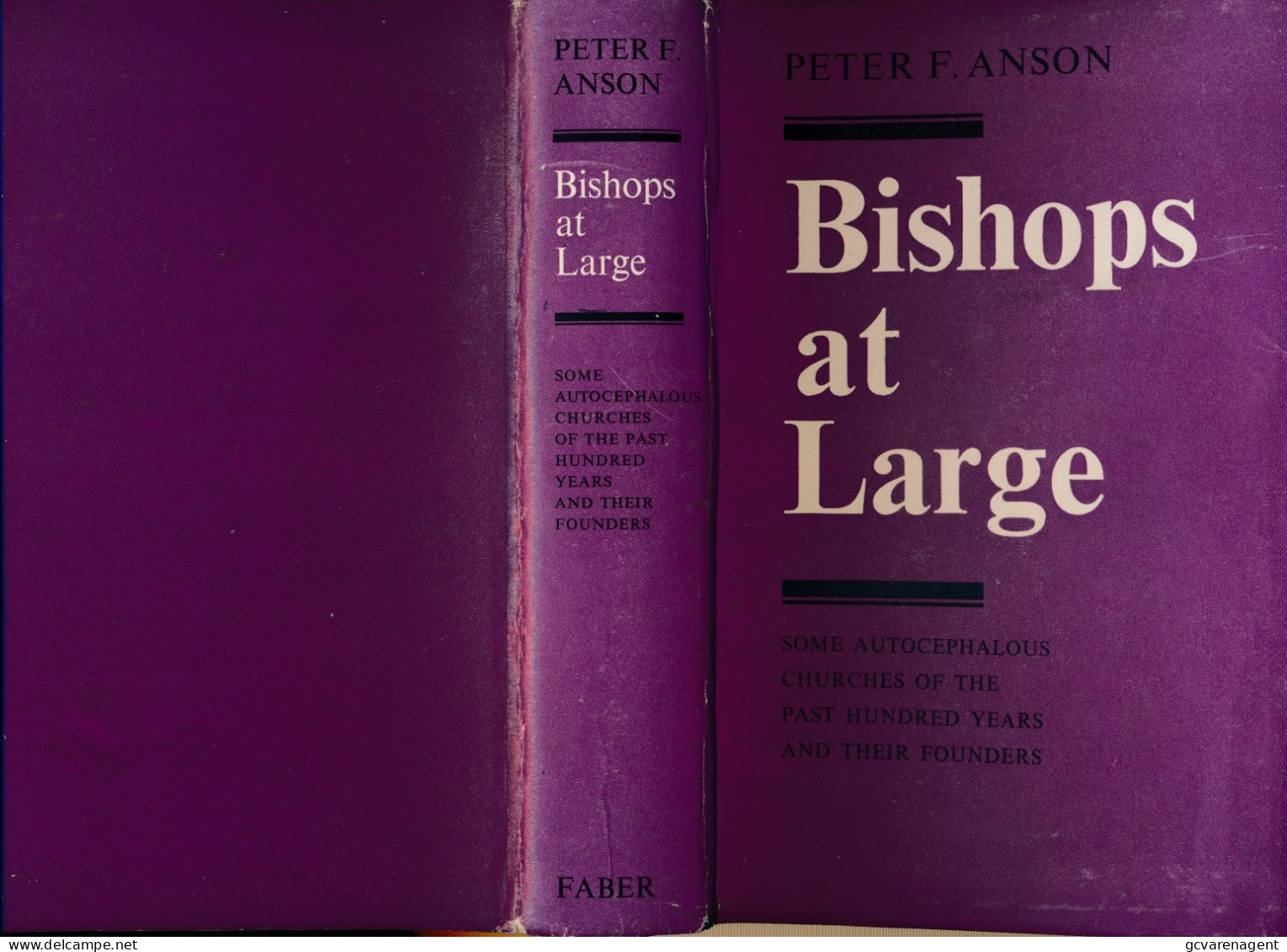 BISHOP AT LARGE BY PETER ANSON 1964 - 593 BLZ - 22.5 X 14.5 CM - PRACHTIGE STAAT - Bijbel, Christendom