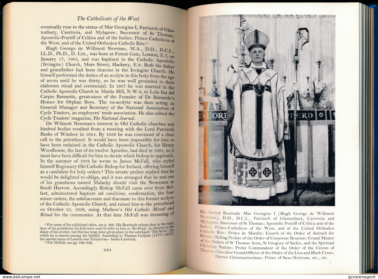 BISHOP AT LARGE BY PETER ANSON 1964 - 593 BLZ - 22.5 X 14.5 CM - PRACHTIGE STAAT - Bijbel, Christendom