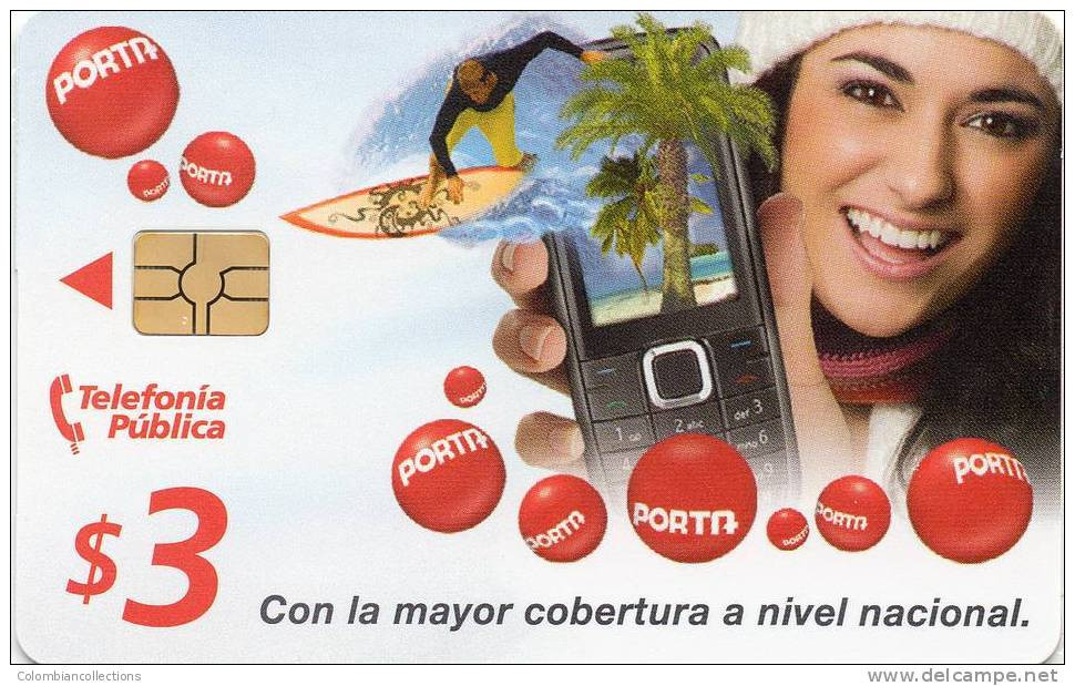 Lote TTE2, Ecuador, Tarjeta Telefonica. Phone Card, Porta,  Mint - Ecuador