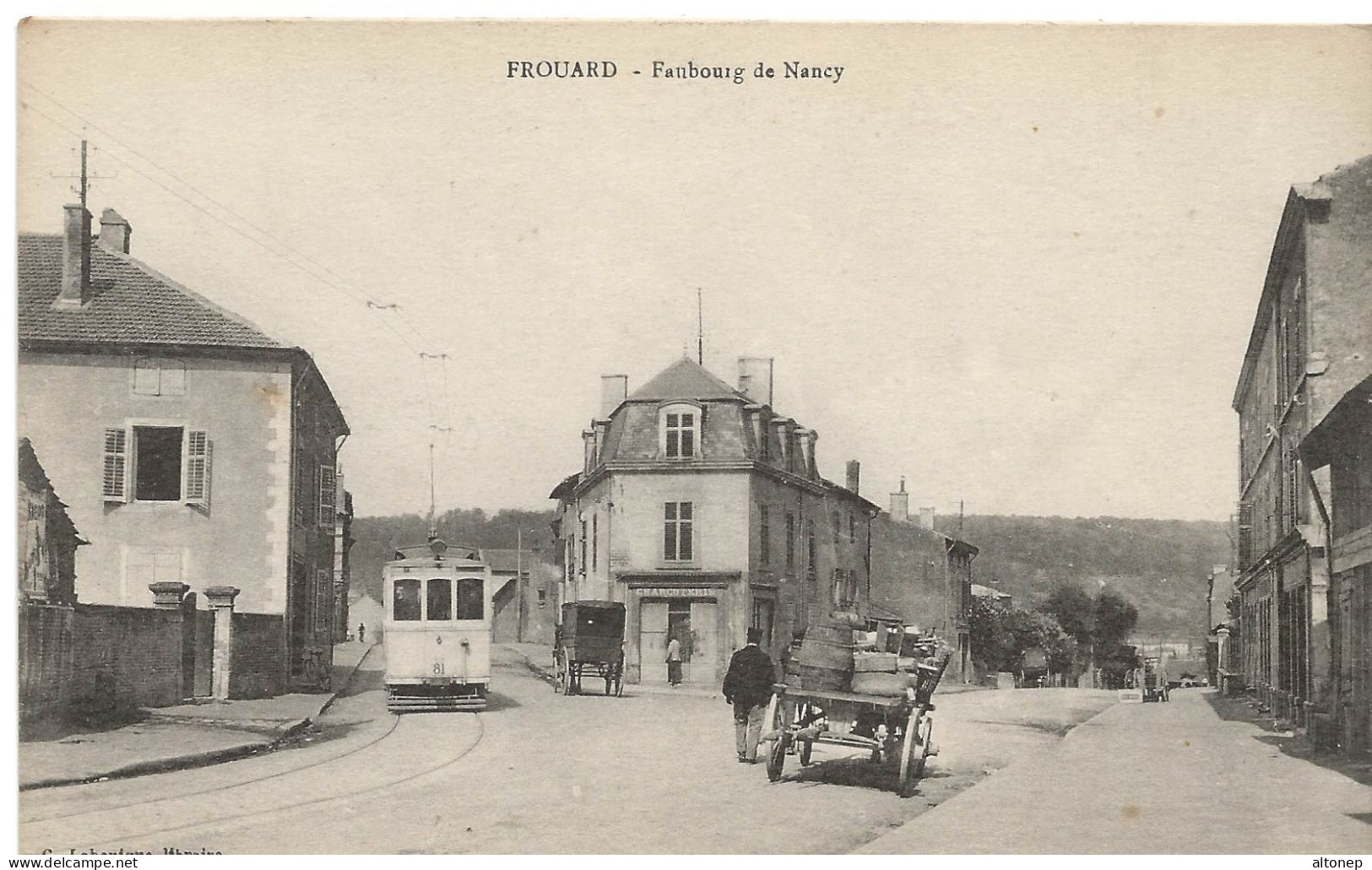 Frouard : Faubourg De Nancy (Editeur G. Labouique) - Frouard