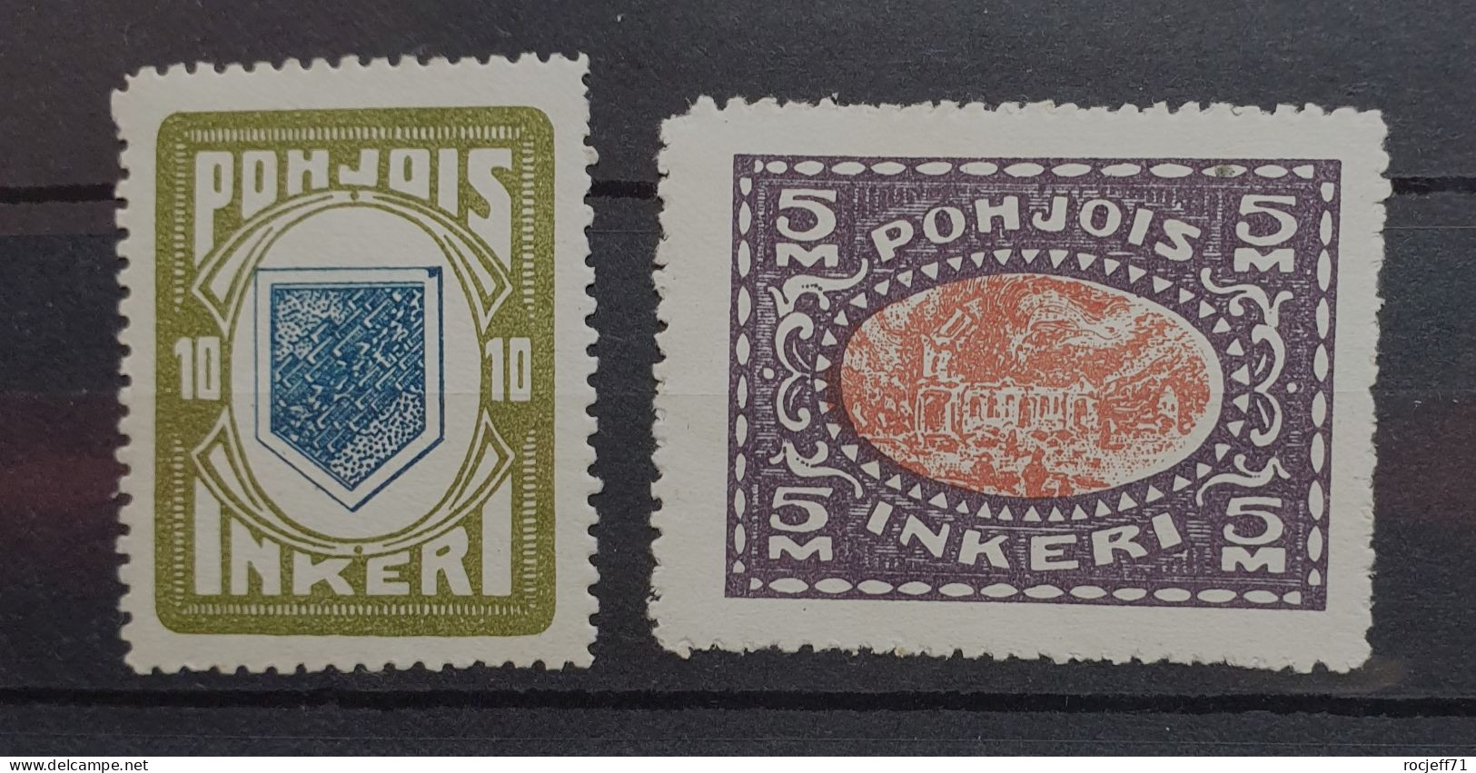 11 - 23 // Ingrie - 2 Timbres ** - MNH - Lokale Uitgaven