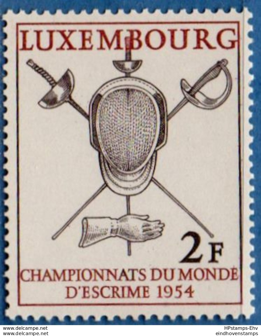 Luxemburg 1954 Fencing World Champioship 1 Value MNH 2006.1957 - Fencing