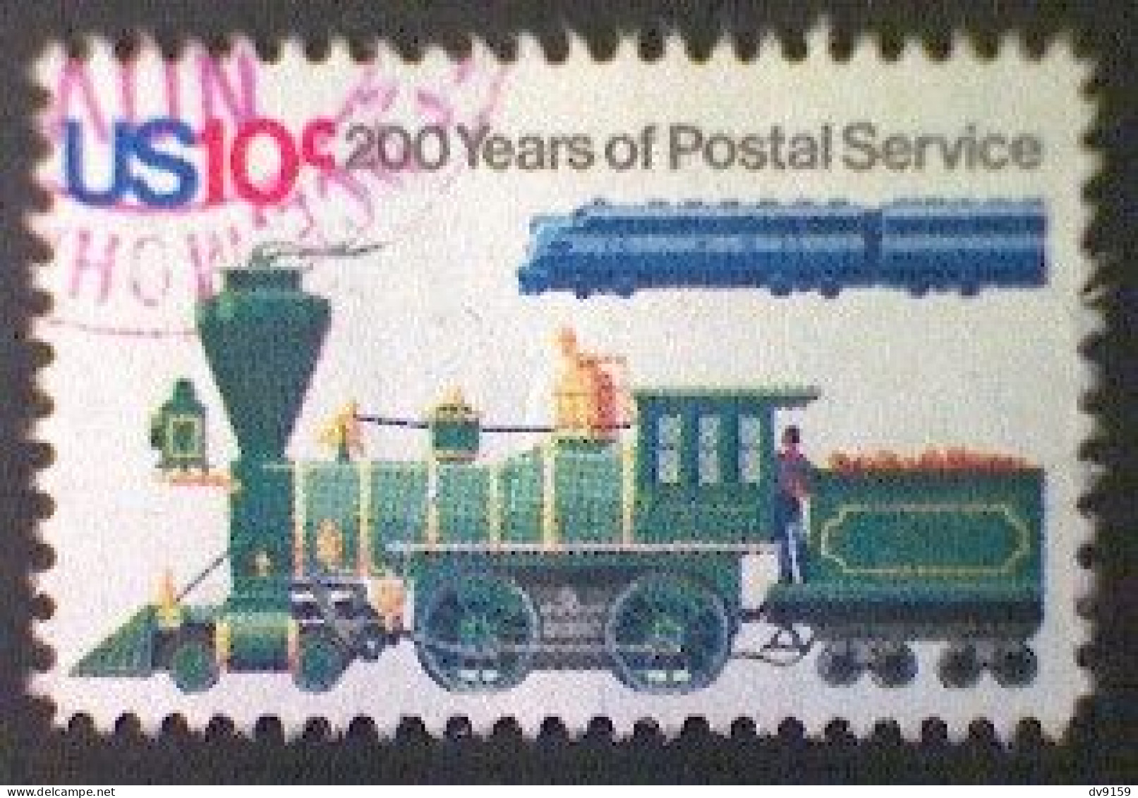 United States, Scott #1573, Used(o), 1975, New And Old Locomotives, 10¢, Multicolored - Oblitérés