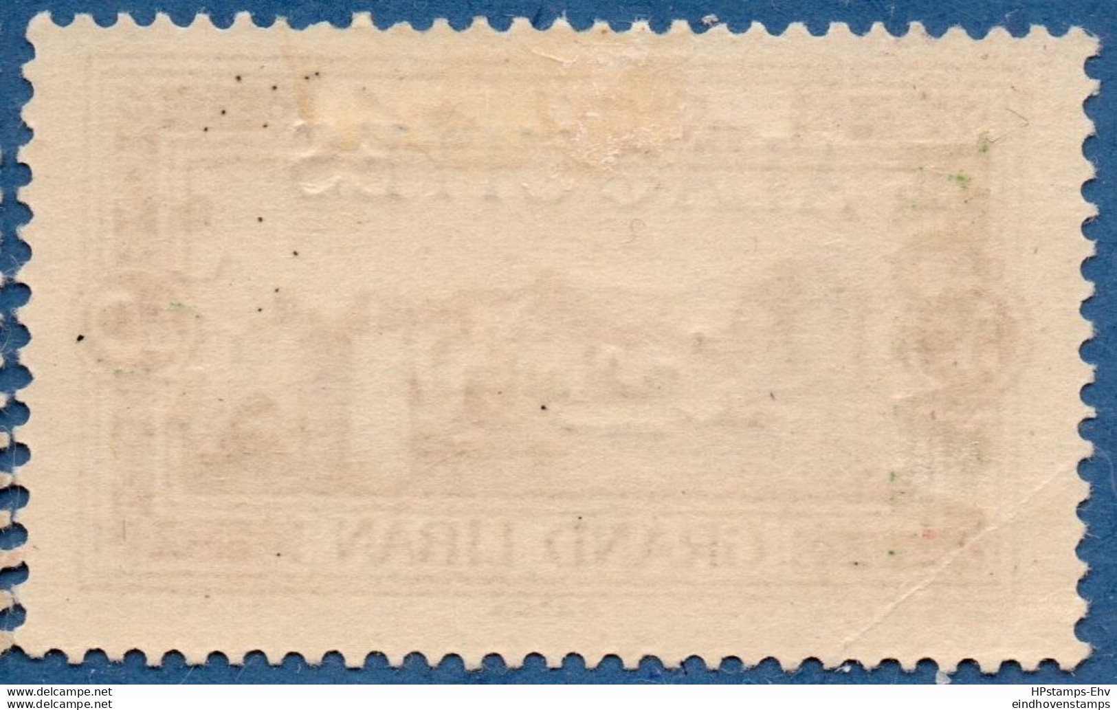 Alaouites 1925 Overprint AVION Green On 5 Pi GRAND LIBAN MH 2011.0222 Yvert PA 7A Surcharge Verte - Unused Stamps