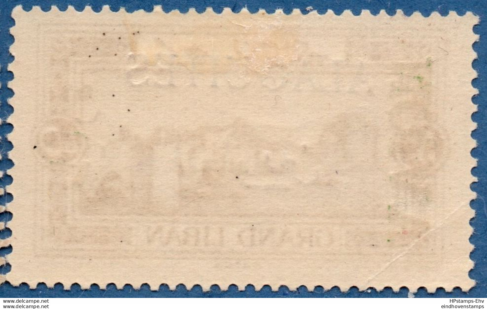 Alaouites 1925 Overprint AVION Green On 5 Pi GRAND LIBAN MH 2011.0222 Yvert PA 7A Surcharge Verte - Neufs