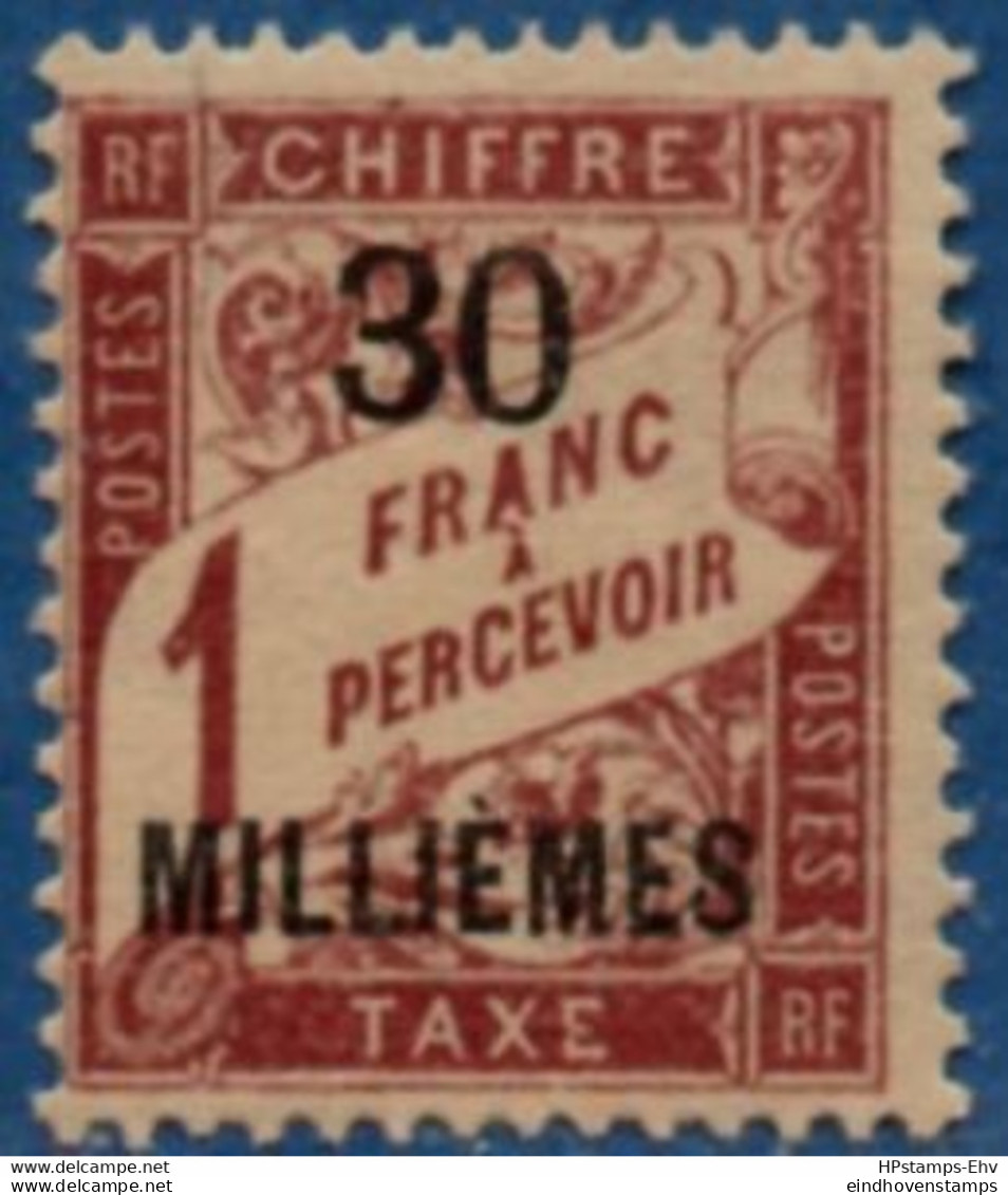 Alexandria French Postage Due 1927 30 Milliemes On French Dues MH 2104.1253 - Neufs