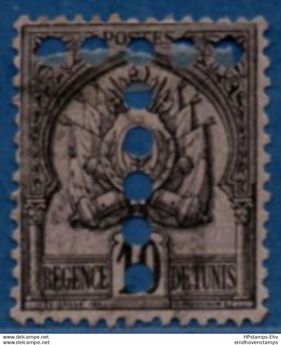 Tunesie 1888 10 C Postage Due Cancelled 1 Stamp 2104.1079 - Portomarken