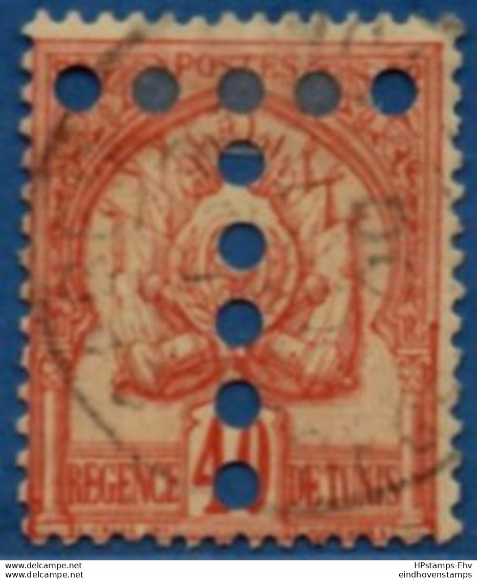 Tunesie 1888 40 C Postage Due Cancelled 1 Stamp 2104.1082 - Segnatasse