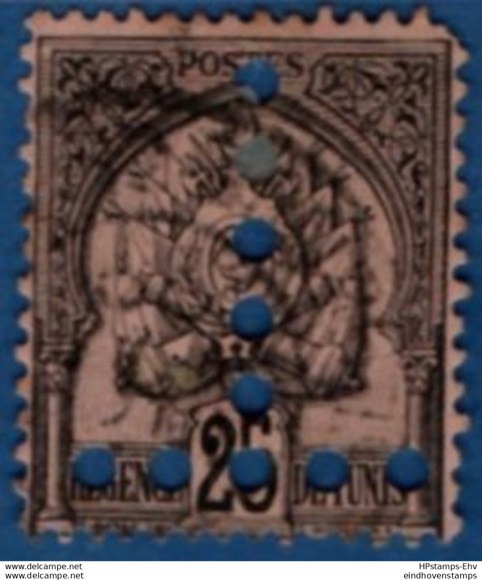 Tunesie 1888 25 C Postage Due Cancelled 1 Stamp 2104.1081 - Postage Due