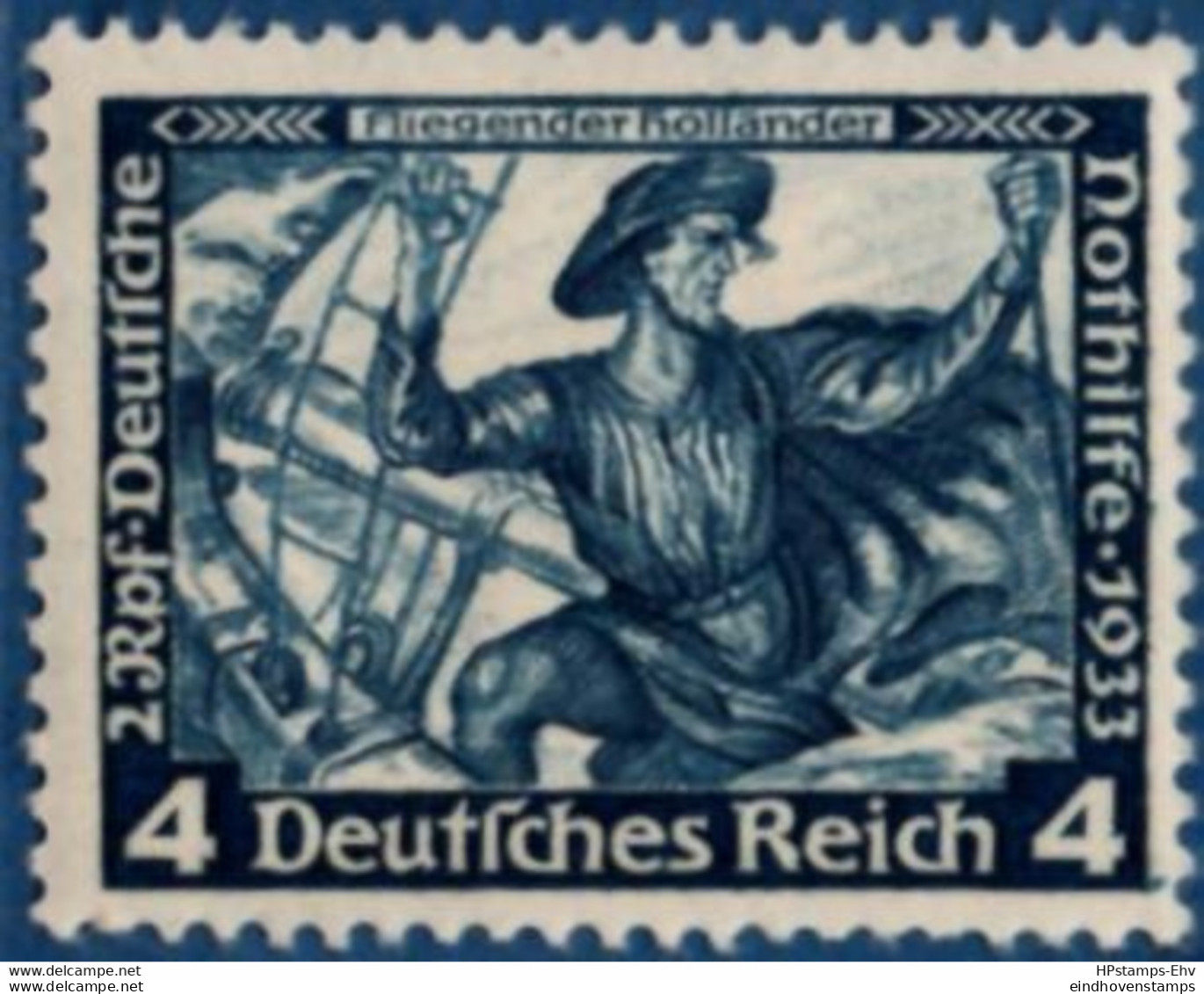 Germany 1933 Wagner 4 Pf 1 Value MNH 2103.05349 Flying Dutchman. Fliegende Holländer - Other (Sea)