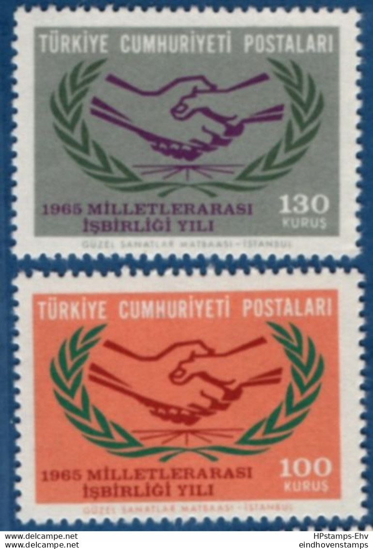 Turkey 1965 Cept Europa 2 Values MNH 65-06 - 1965