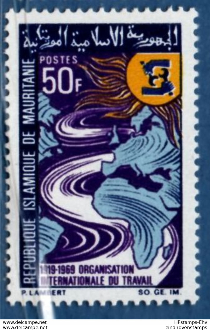 Mauretanie 1969, ILO Labor Organisation 1 Stamp MNH 2105.2407 IOT - ILO