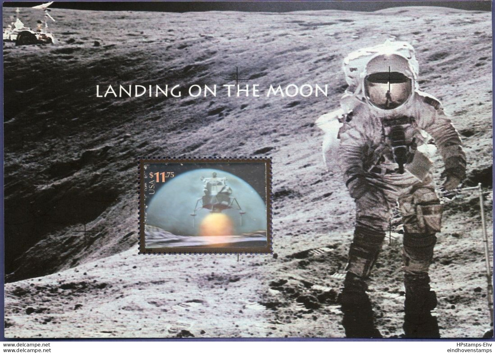 USA 2000 Landing On The Moon Block Issue MNH Moon Landing - América Del Norte