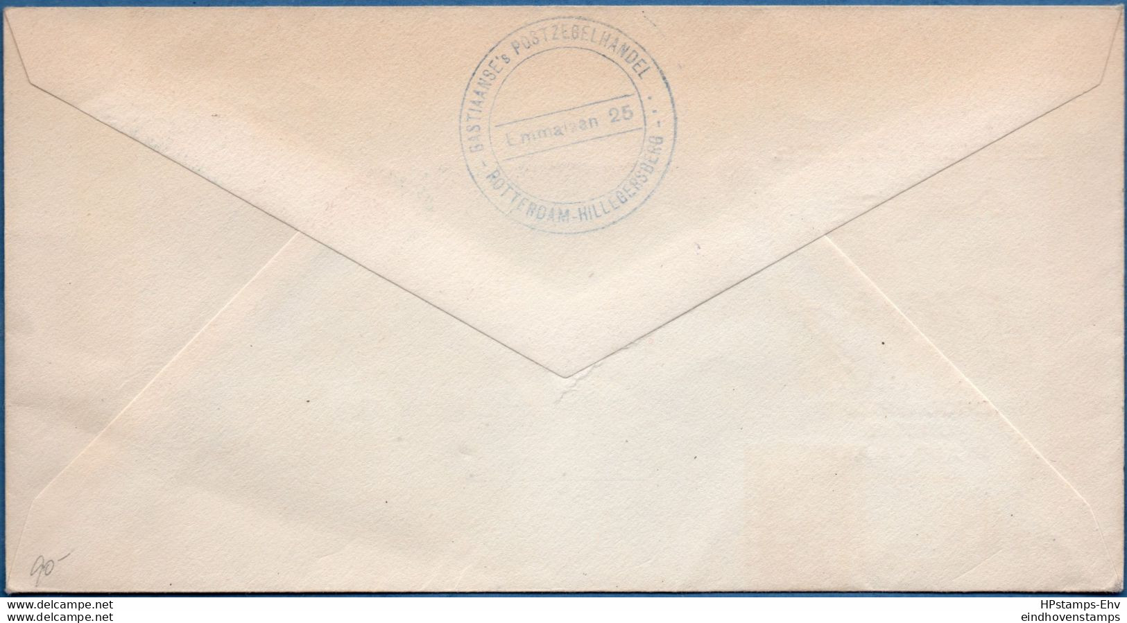 Netherlands Registered First Day Cover 1952 Itep Dutch Post & Telegraph 2112.0510  Exhibition - Poste