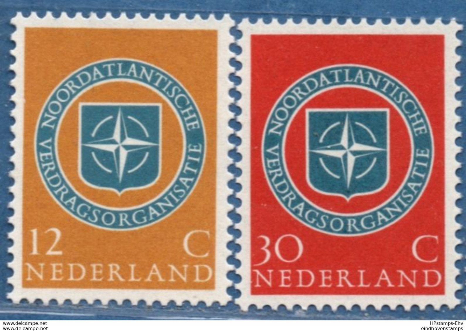 Netherlands 1959 NATO 2 Values MNH 2110.2606 - NATO