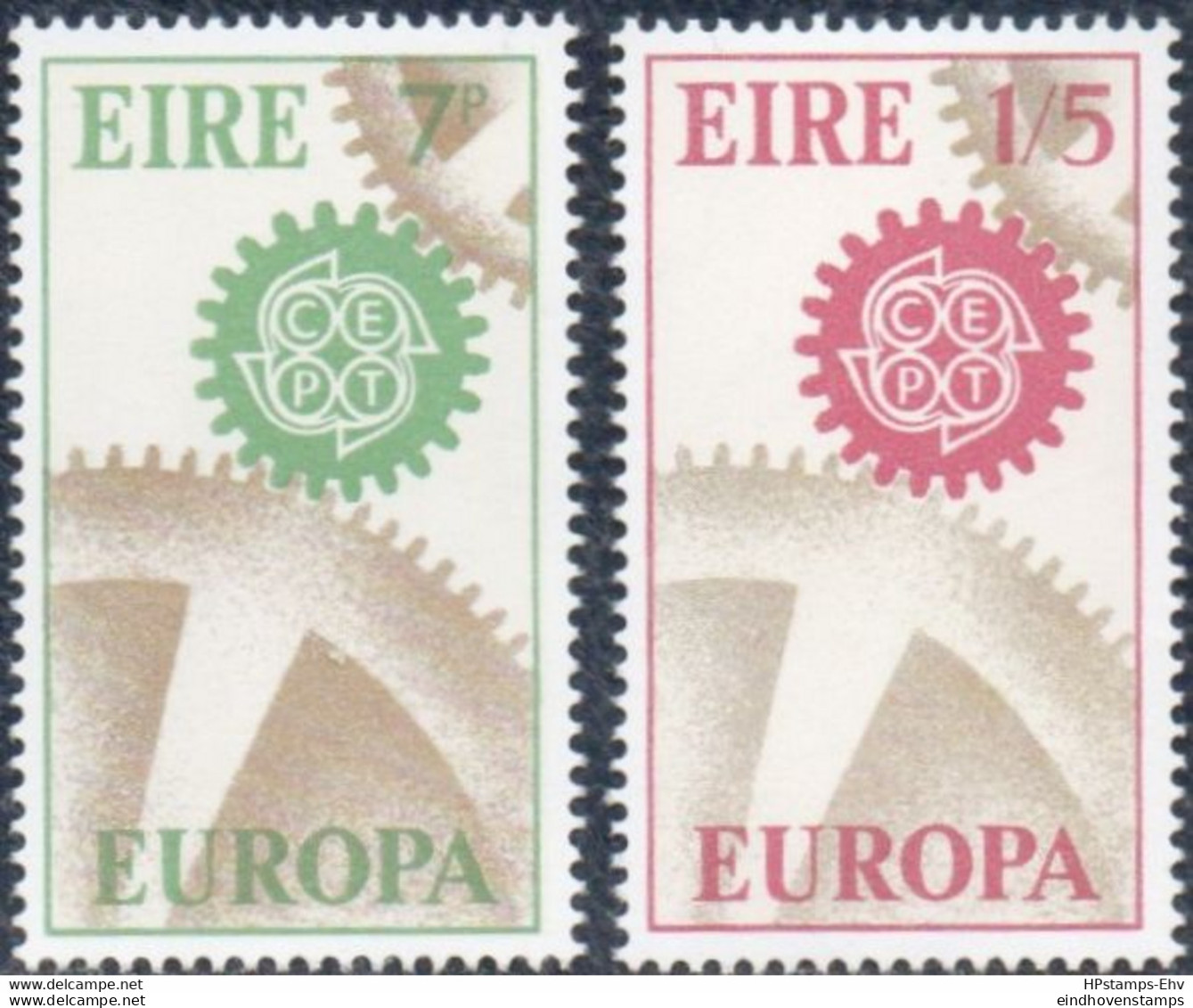 Eire 1967 Cept 2210.0113, 2 Values MNH - 1967