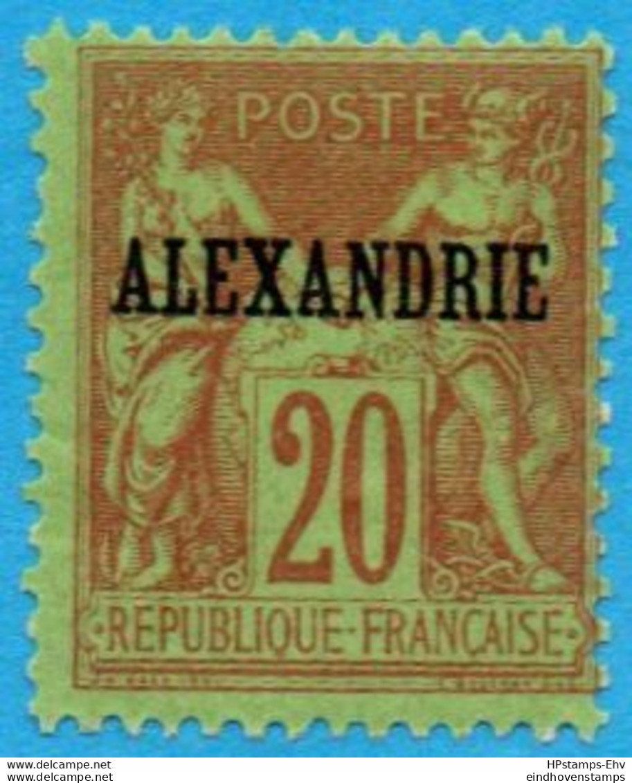 Alexandrie, 1899 20 C  MH 1 Stamp 2302.2003 Alexandria, Egypt French Office - Neufs