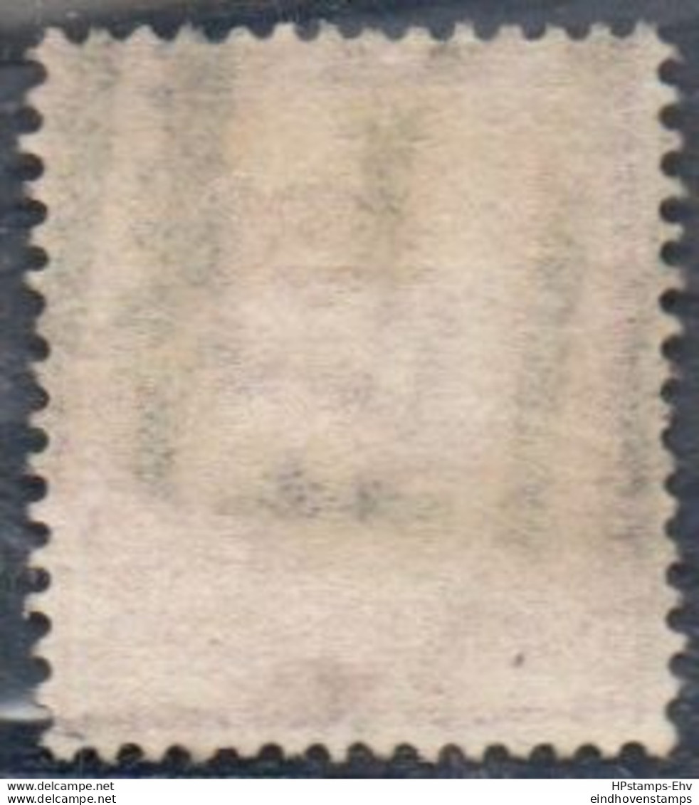 British India 1866 Victoria 8 A Carmin Cancelled 2301.0807 WM Elephant Head Tight White Paper - 1858-79 Kronenkolonie