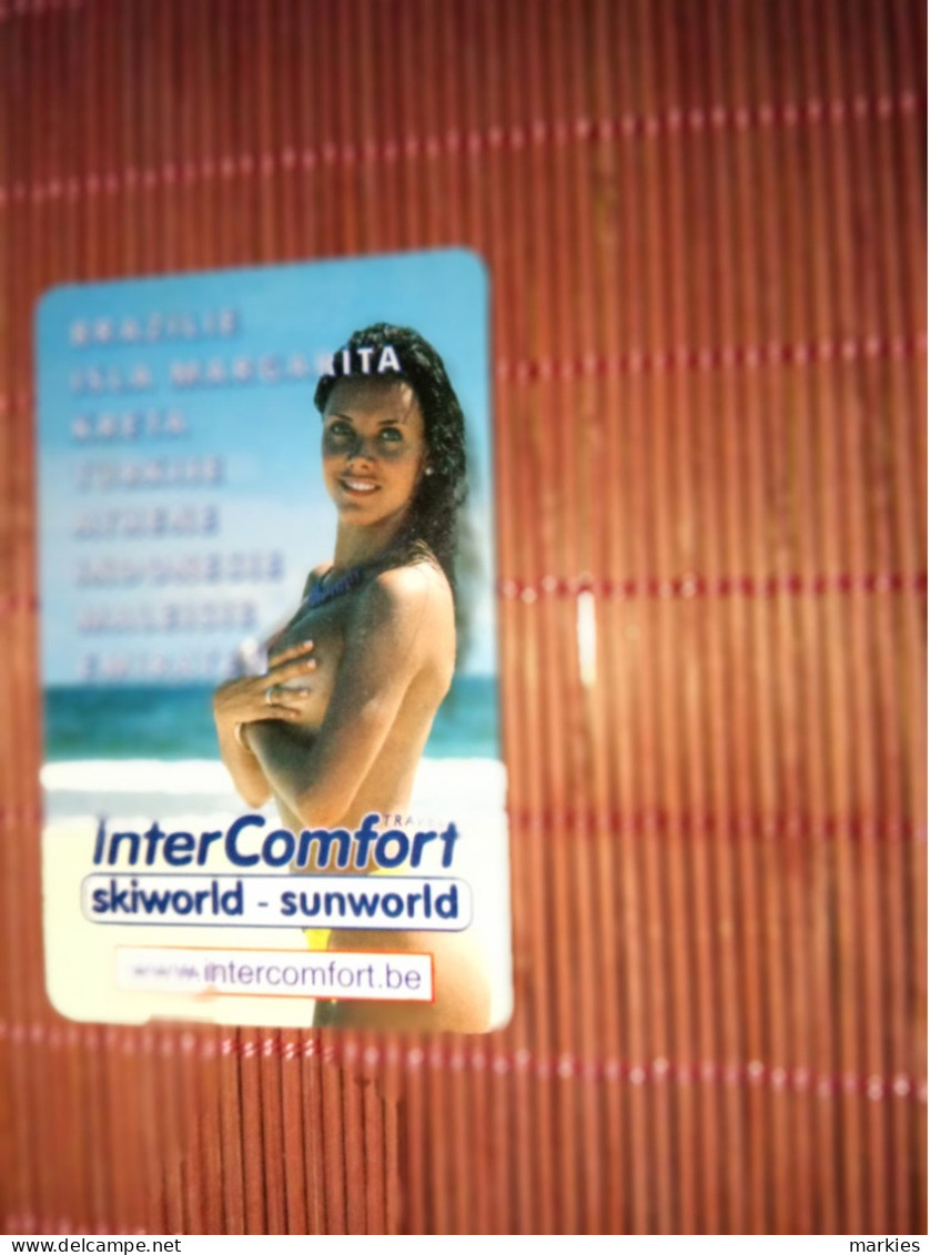 Sratch & Phone Intercomfort  Used Rare - [2] Prepaid & Refill Cards