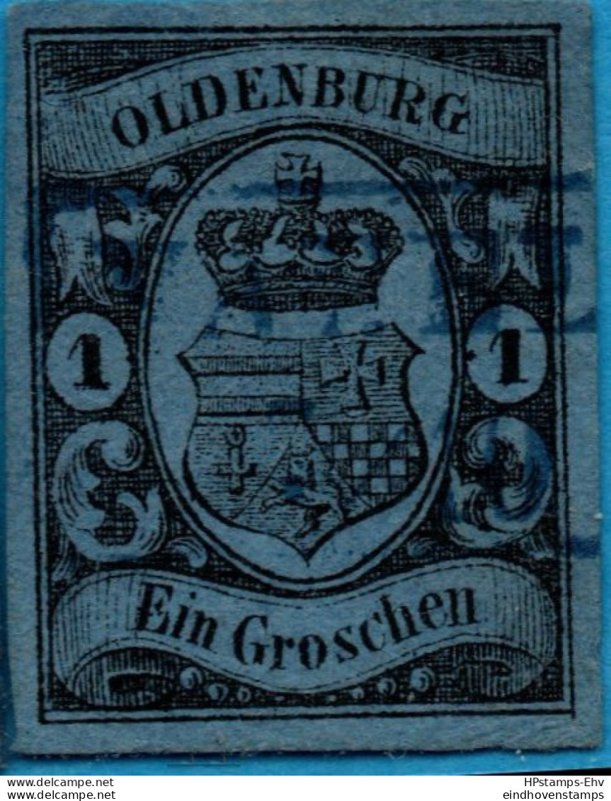 Oldenburg Germany 1859 1 Groschen 2305.0626 - Oldenburg