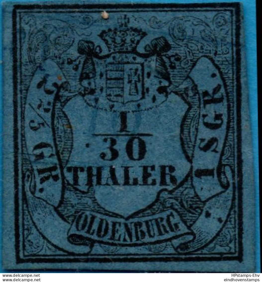 Oldenburg Germany 1852 1 Silbergroschen 2305.0624 - Oldenbourg