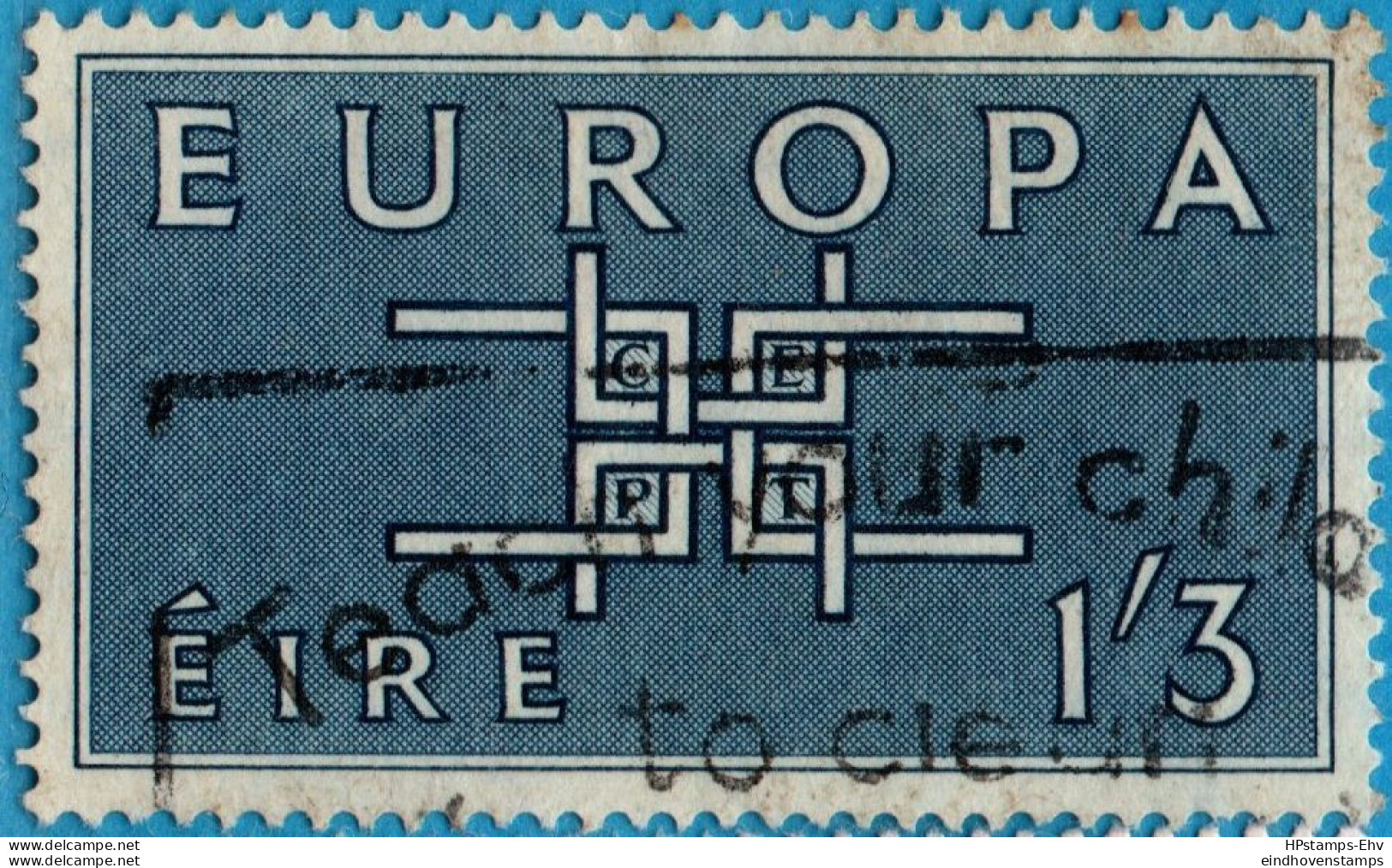 Eire 1963 Cept 1/3, 1 Value Used 63-2.2 - Used Stamps