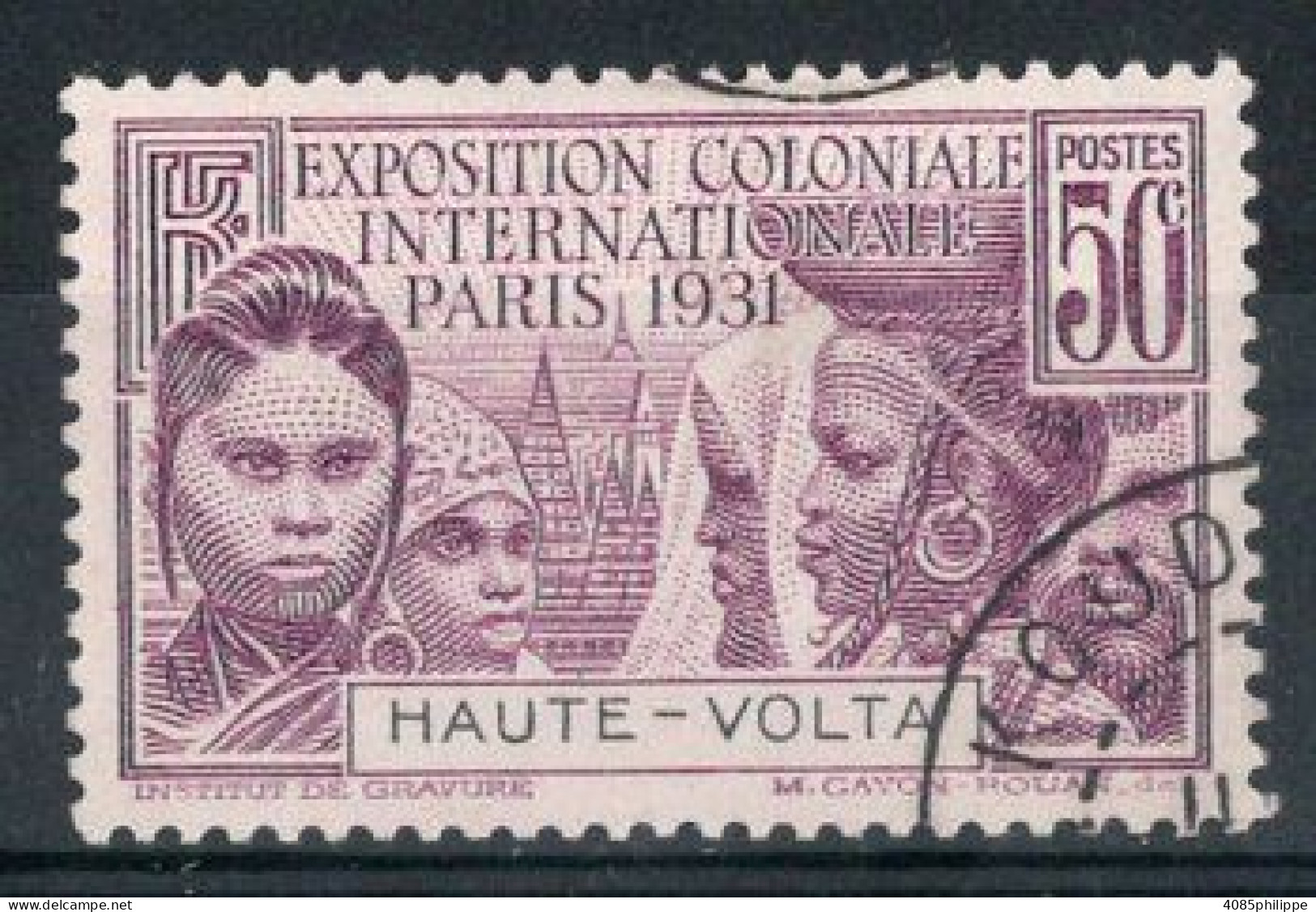 HAUTE-VOLTA Timbre-poste N°67 Oblitéré TB Cote : 6.00€ - Usados