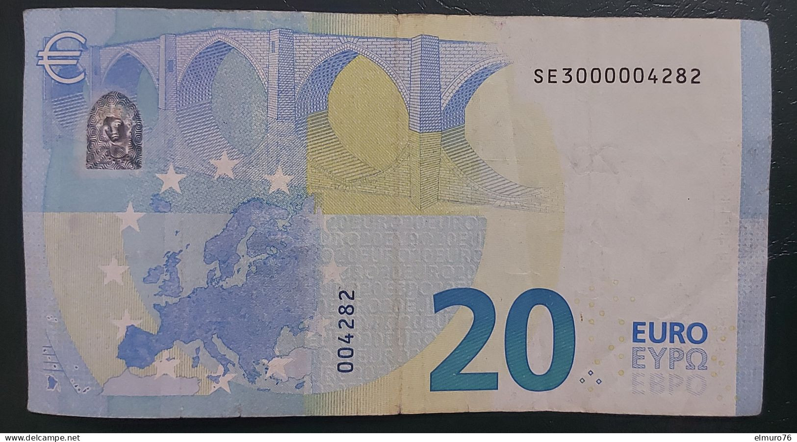 20 EURO S001C2 Italy SE Low Number Circulated - 20 Euro