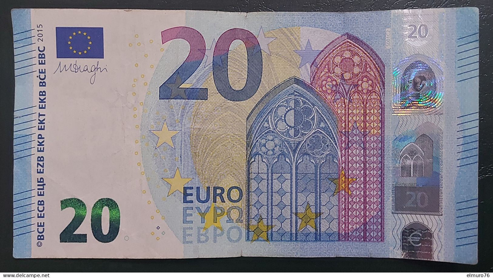 20 EURO S001C2 Italy SE Low Number Circulated - 20 Euro