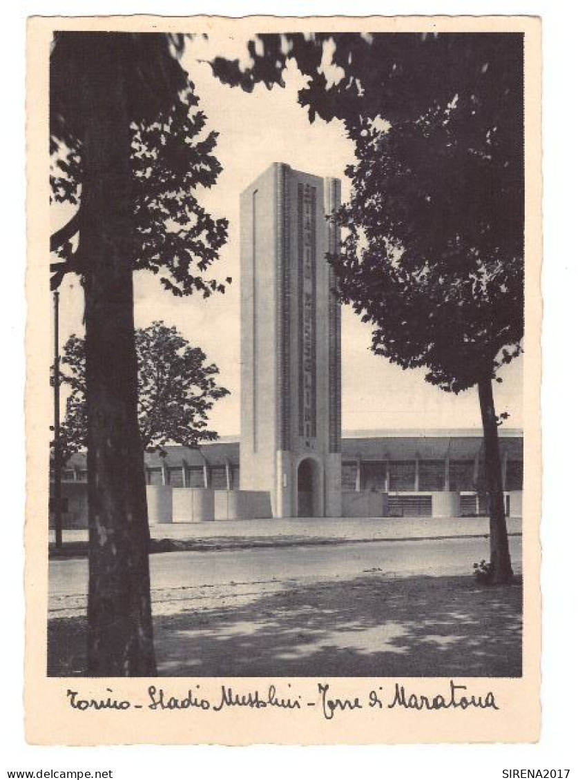 TORINO - STADIO MUSSOLINI - TORRE DI MARATONA - VIAGGIATA - Stades & Structures Sportives