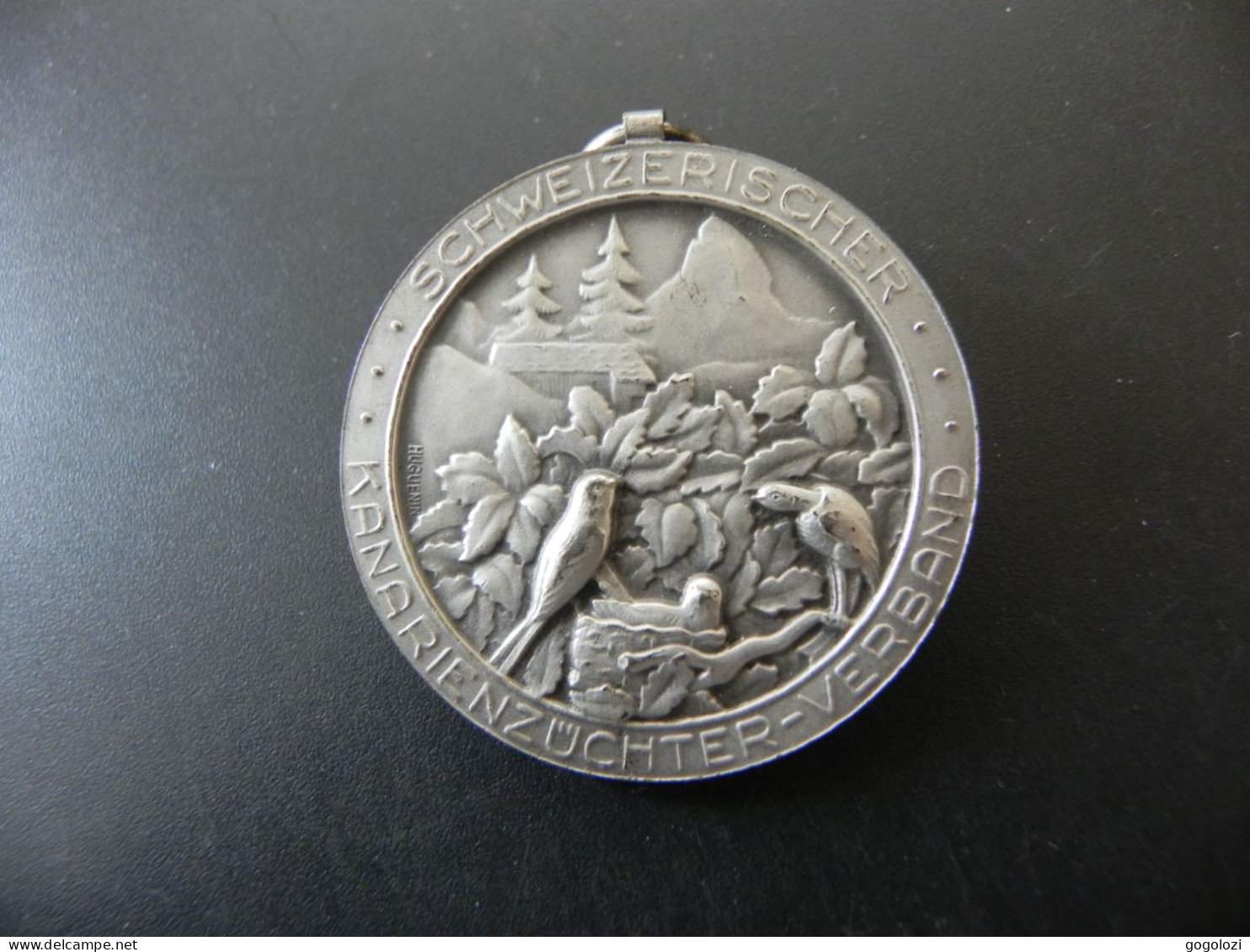 Medaille Medal - Schweiz Suisse Switzerland - Schweizerischer Kanarienzüchter Verband Zürich 1959 - Autres & Non Classés