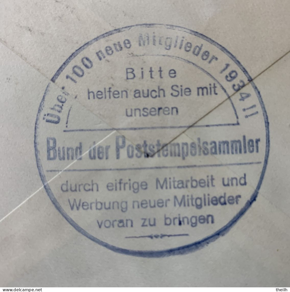 Ganzsache Privat Briefumschlag, Hansaposta Hamburg, 1935 - Private Postal Stationery