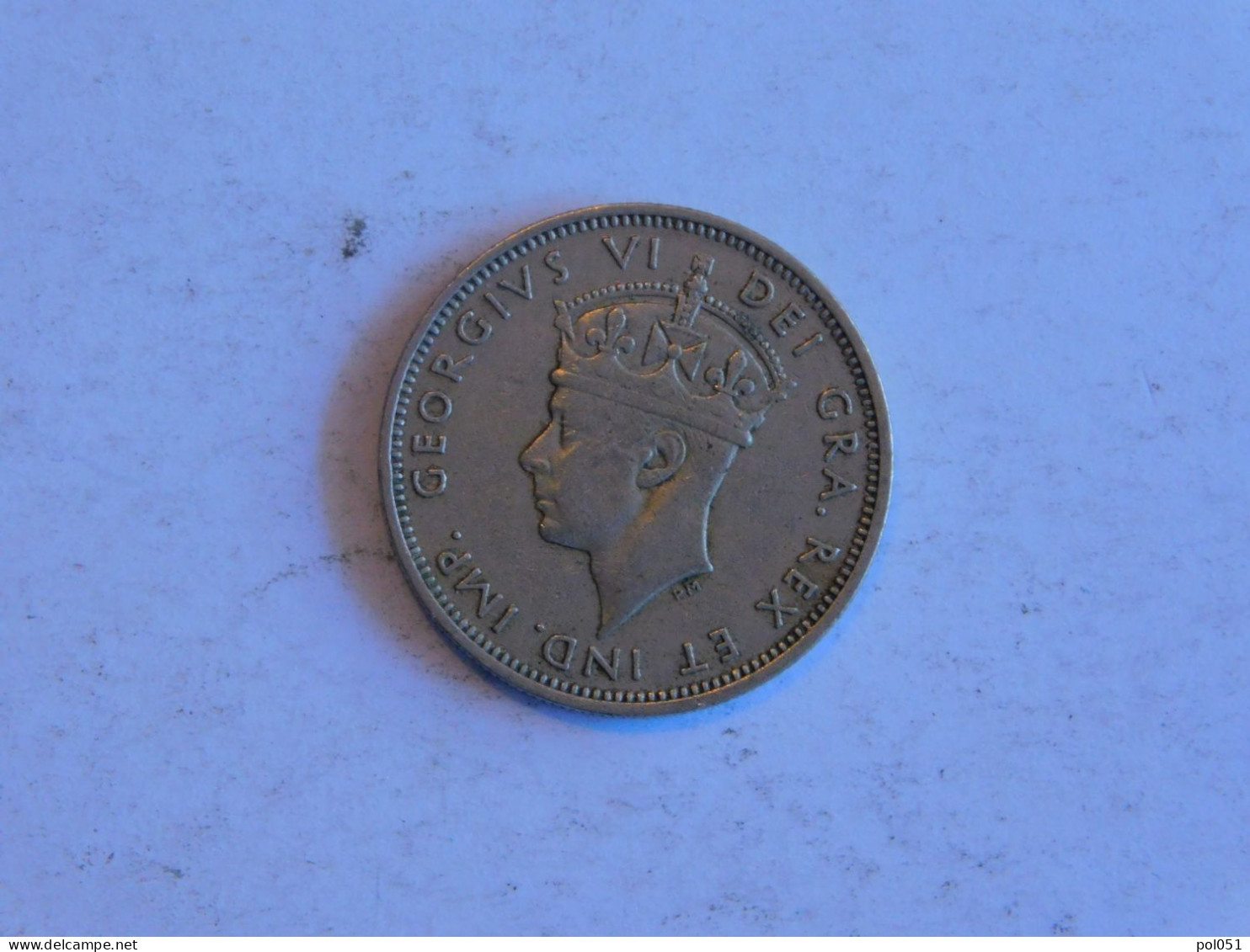 CHYPRE One Cyprus Shillings 1947 - Zypern