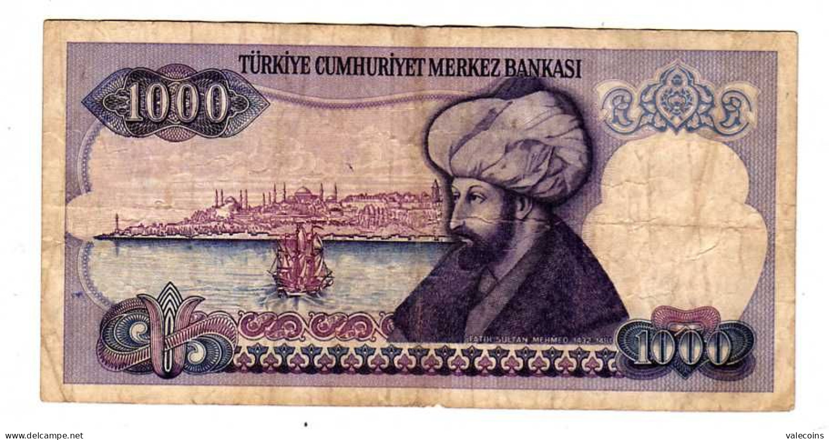 TURCHIA TURKEY - 1000 Lira - ND (1988) - P. 196 - Series II - VF+ - Turquie