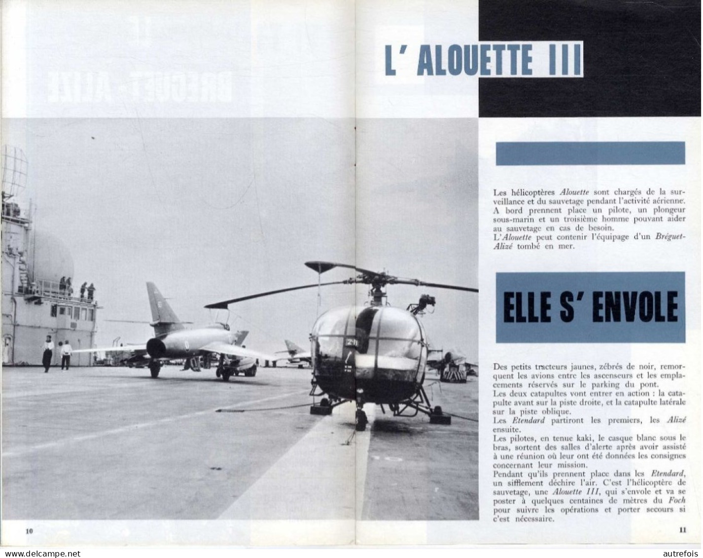 LA VIE A BORD D UN PORTE AVIONS -  BIBLIOTHEQUE DE TRAVAIL  -  1969   -  40 PAGES -  NOMBREUSES PHOTOS - Boten