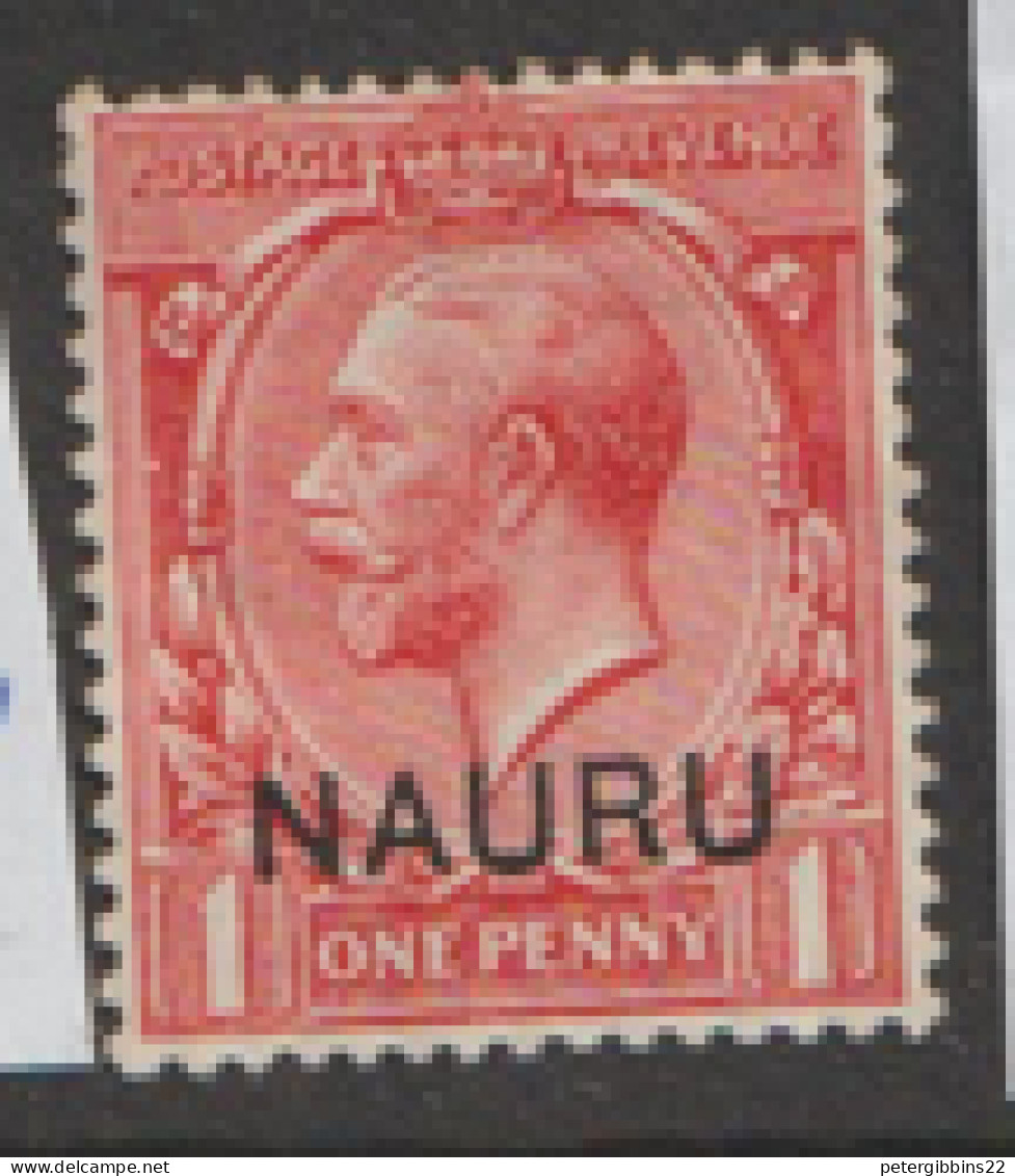 Nauru 1916  SG  2  1d  Mounted Mint - Nauru