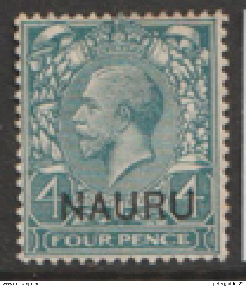 Nauru 1916  SG  8  4d  Mounted Mint - Nauru