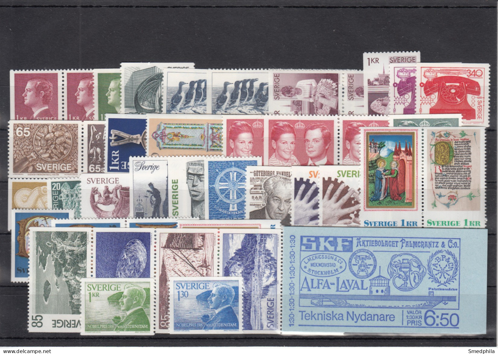 Sweden 1976 - Full Year MNH ** - Annate Complete