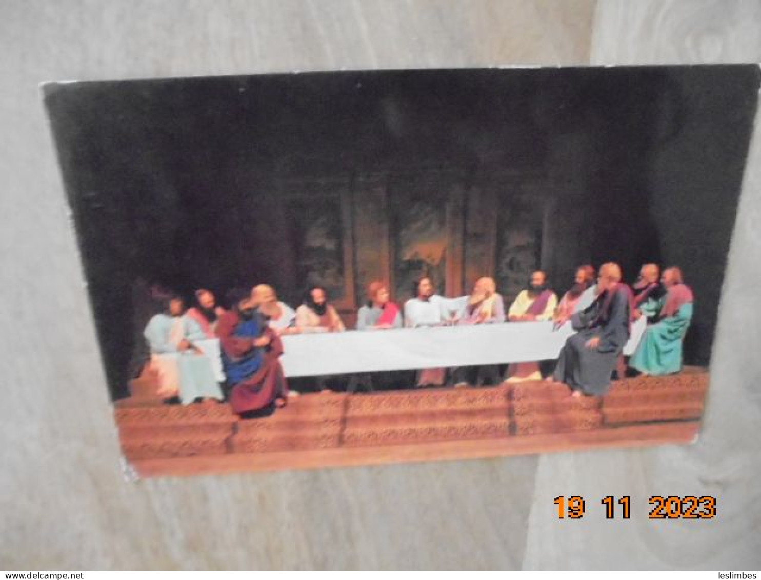 The Last Supper.  One Of 22 Scenes From The Black Hills Passion Play At Spearfish. Crocker BH12 - Autres & Non Classés