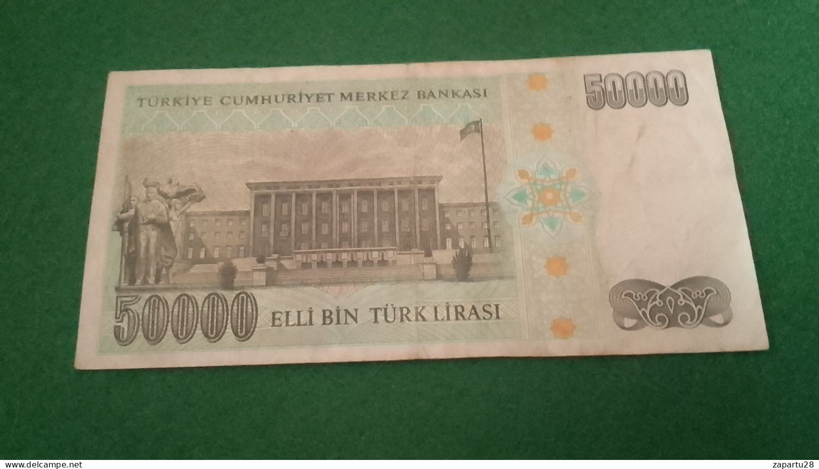 TÜRKİYE- 7. EMİSYON  50000 TL      -AU- - Turquie