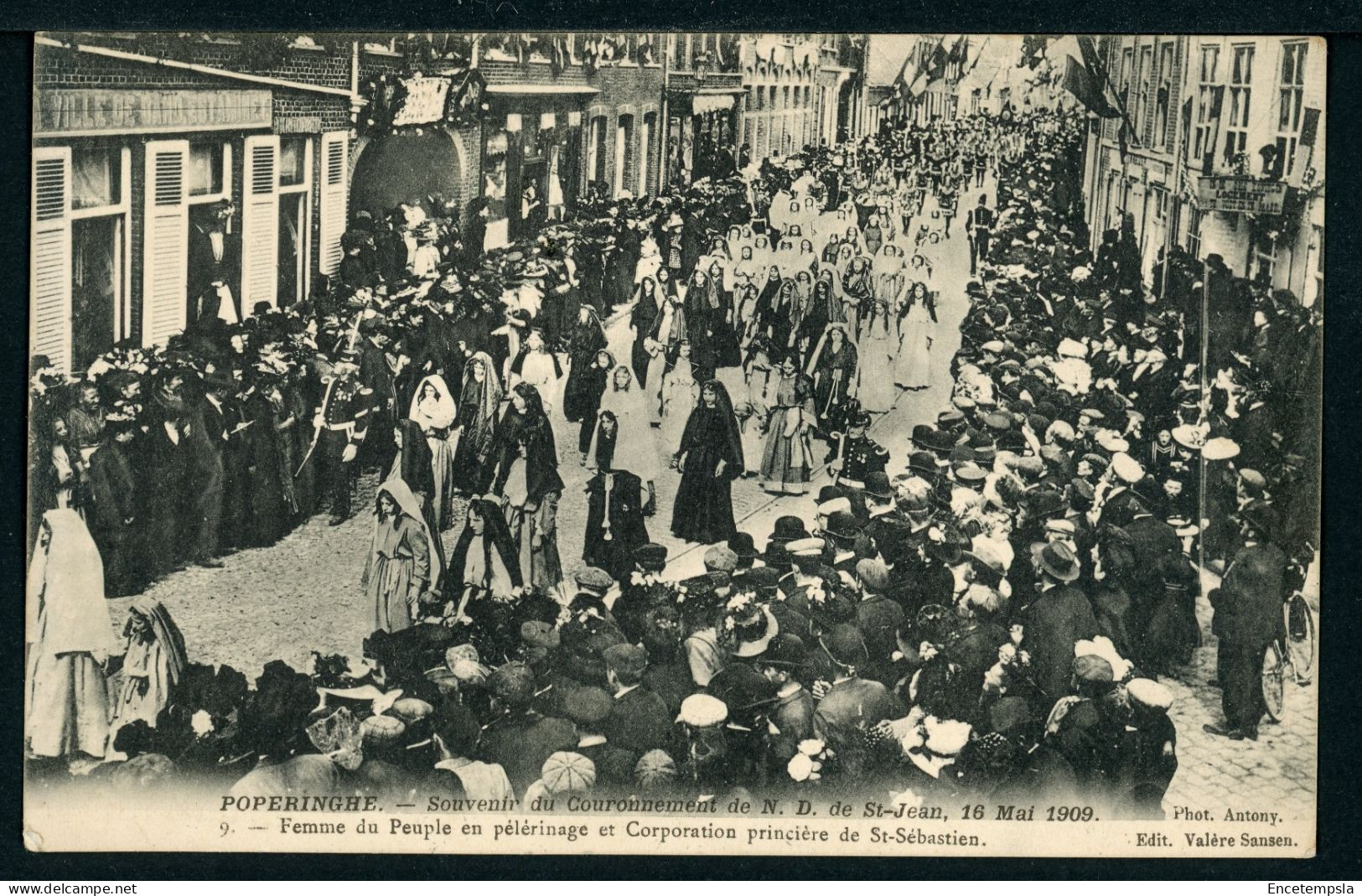 CPA - Carte Postale - Belgique - CPA - Carte Postale - Belgique - Poperinghe - Souvenir Du Couronnement De N.D (CP23775) - Poperinge