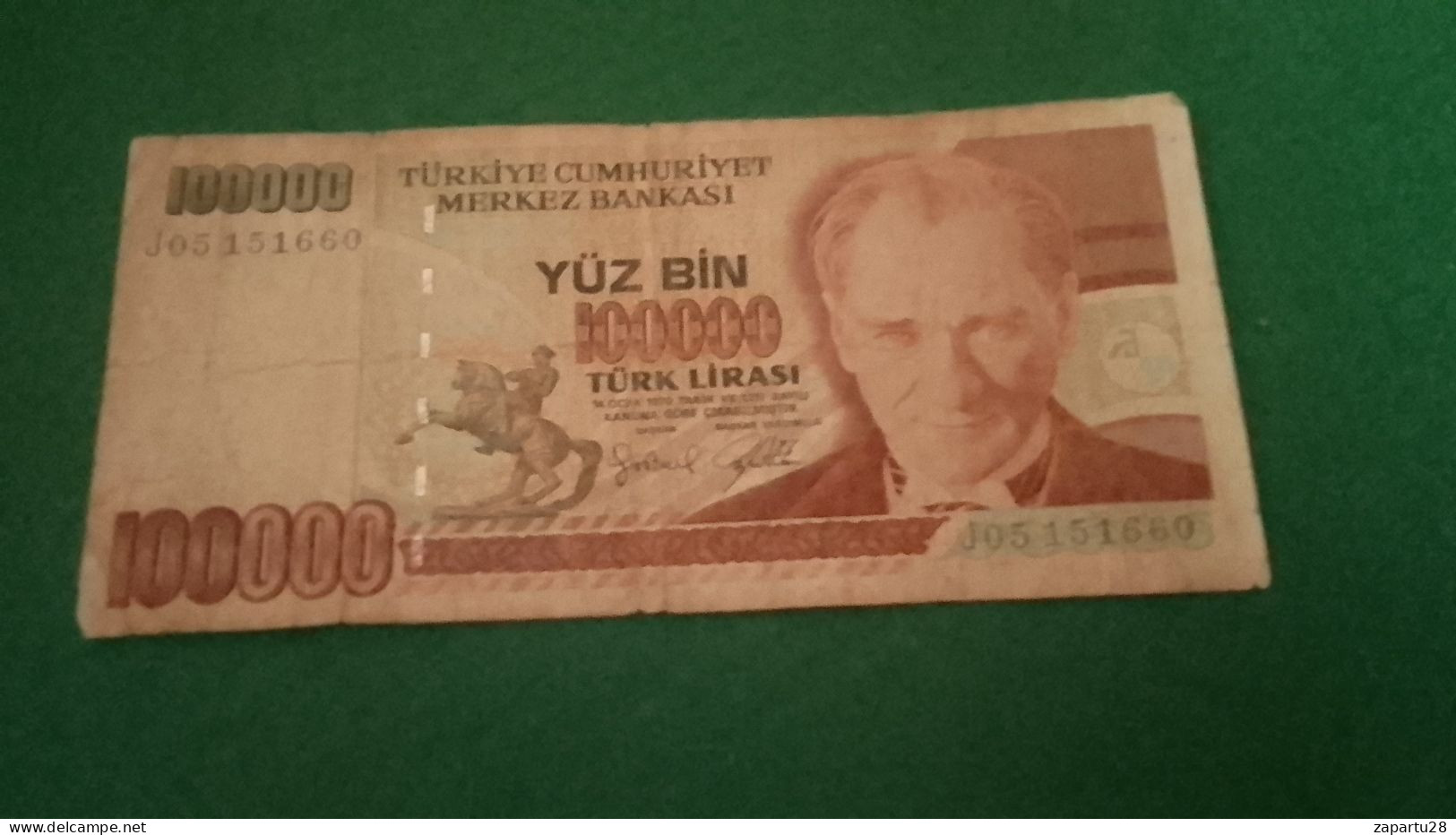 TÜRKİYE- 7. EMİSYON  100000 TL      XF- - Turquie