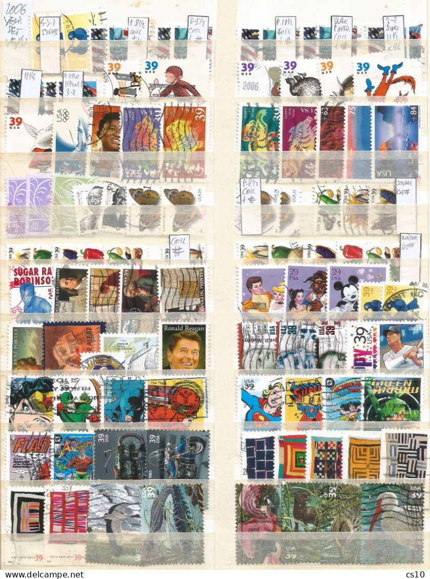 USA Selection 2006 Yearset 148 Pcs OFF-Paper Mostly IVFU Circular PMK + Coil # + Micro USPS + ATM Bklt !!!!! - Ganze Jahrgänge